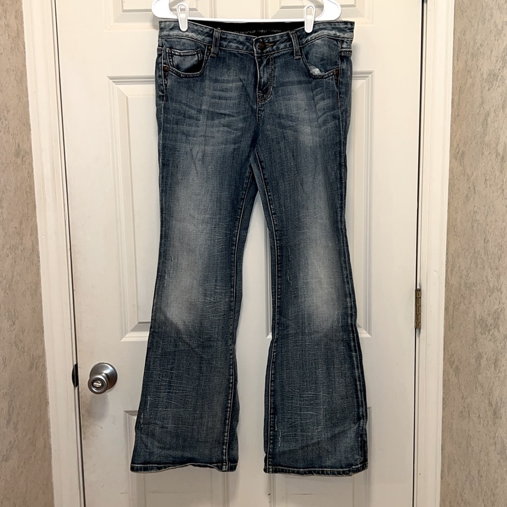 Re-rock for express boot cut jeans size 12